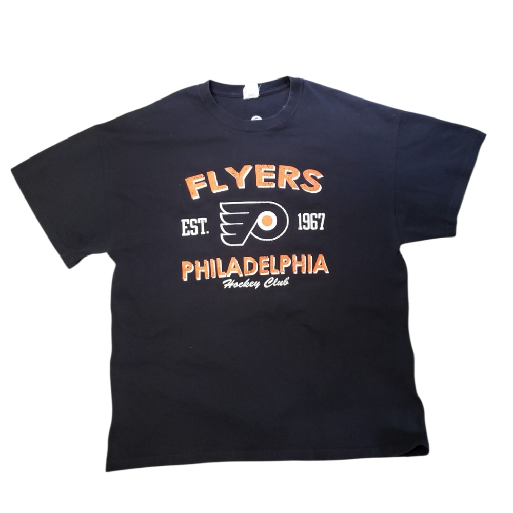 NHL Flyers Hockey XL Black T-Shirt